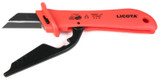 Licota Нож для удаления оболочки кабеля с откидной защитой VDE 1000V