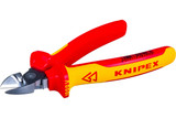 Knipex Бокорезы VDE, 160 мм, хром, 2-комп диэлектрические ручки