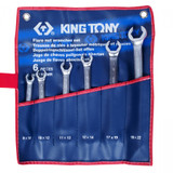 KING TONY Набор разрезных ключей, 8-22 мм, 6 предметов