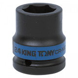KING TONY Головка торцевая ударная шестигранная 3/4", 24 мм