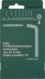 JONNESWAY Набор ключей торцевых TORX® с центрированным штифтом Т10-50, 9 предметов