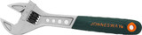 JONNESWAY Ключ разводной эргономичный с пластиковой ручкой, 0-24 мм, L-200 мм